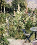 Berthe Morisot Rose Tremiere, Musee Marmottan Monet, oil painting